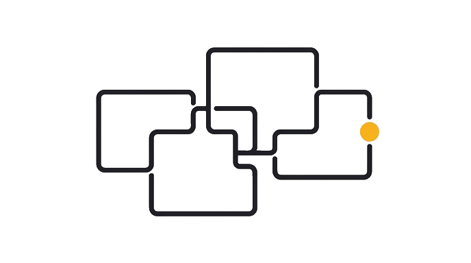 The request locks into job, source, constraints, and output shape with the golden dot on the usable answer.