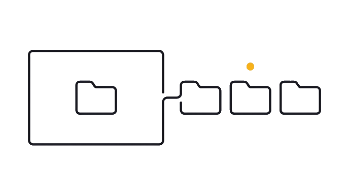A blank context field keeps missing identity context while three loose folders sit unused.