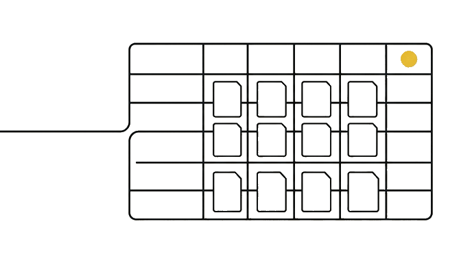 The files arrange into an inventory table shape before any output is requested.