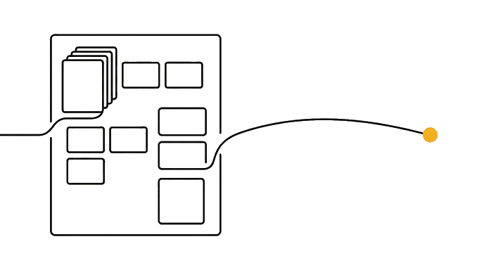 A handoff board gathers the source stack, finding cards, gap slots, and owner notes.