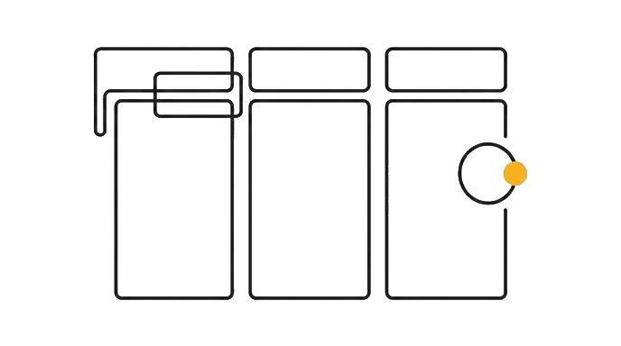 The table becomes blank aligned columns with one separated review token marking the unknown field.
