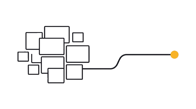 The learner starts what connectors are with source tiles pushing against a sealed boundary while the reasoning path stays unchanged; no plug, anchor, lock, key, or tool symbol.