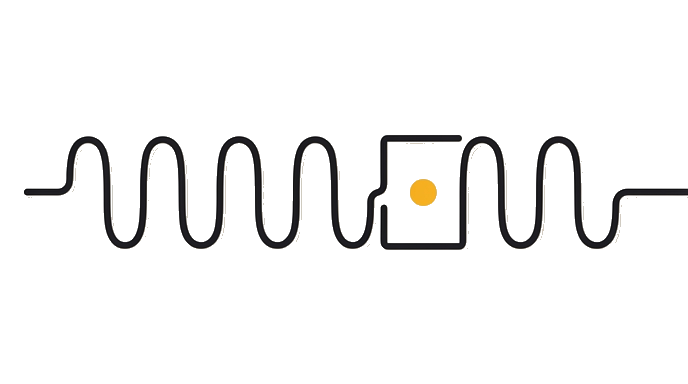 One recurring task block locks into the cadence path and carries the golden dot forward.