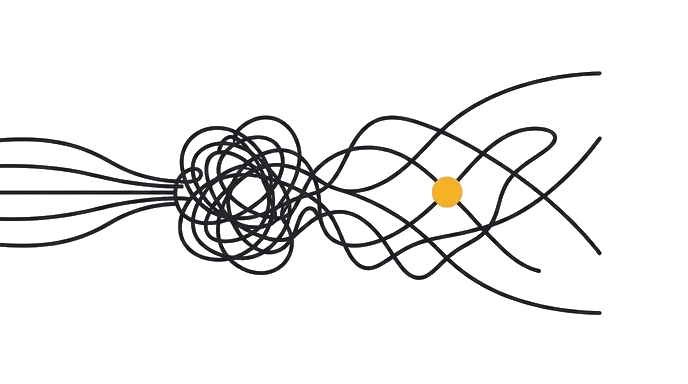 Several agent paths cross through one shared space and create a crowded coordination knot.