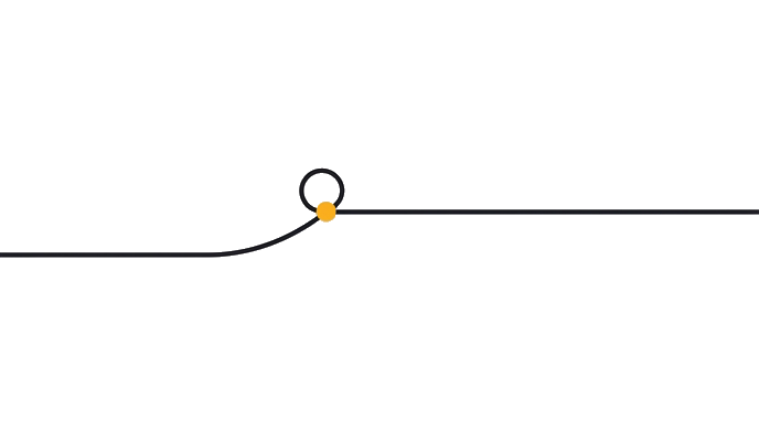 A small replacement bead targets one marked section while the rest of the document stays still.