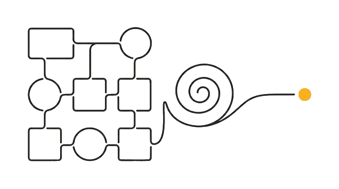 A maintenance loop checks claims, sources, exports, brand rules, and owner.