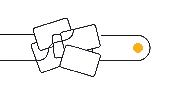 A no card, a silence card, and a maybe card pile into one unsorted response lane.